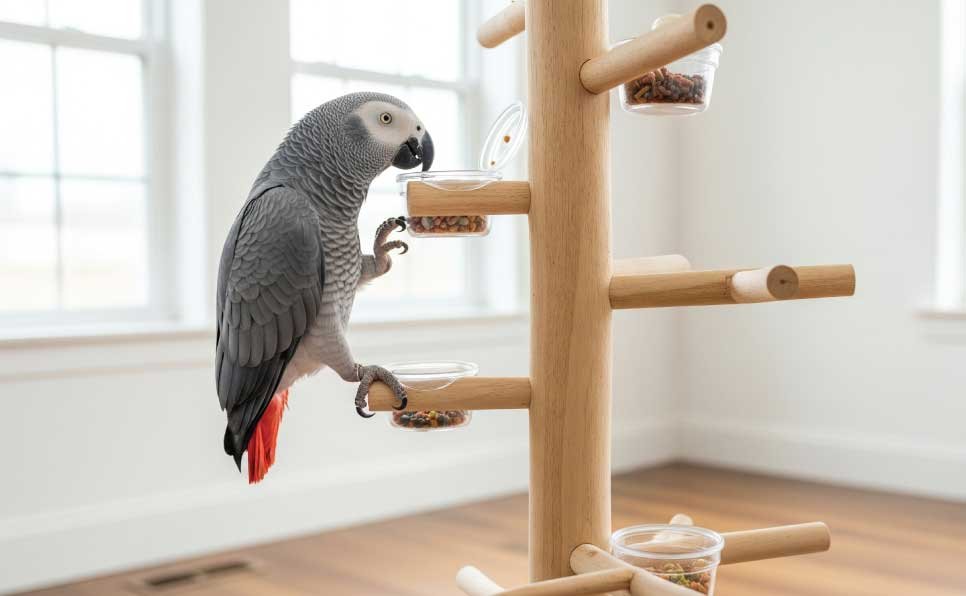 Mega-Foraging-Tree-Parrot-DIY-Toy