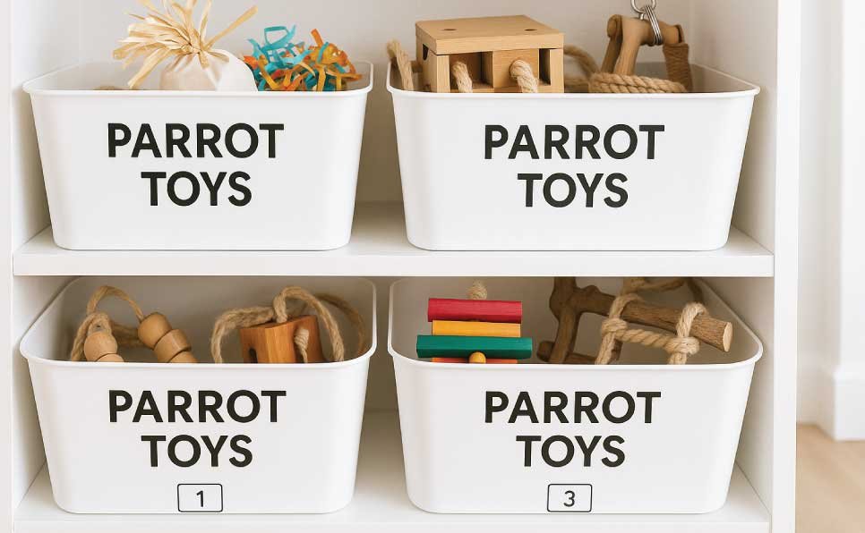 Parrot-Toy-Rotation-System-Organization