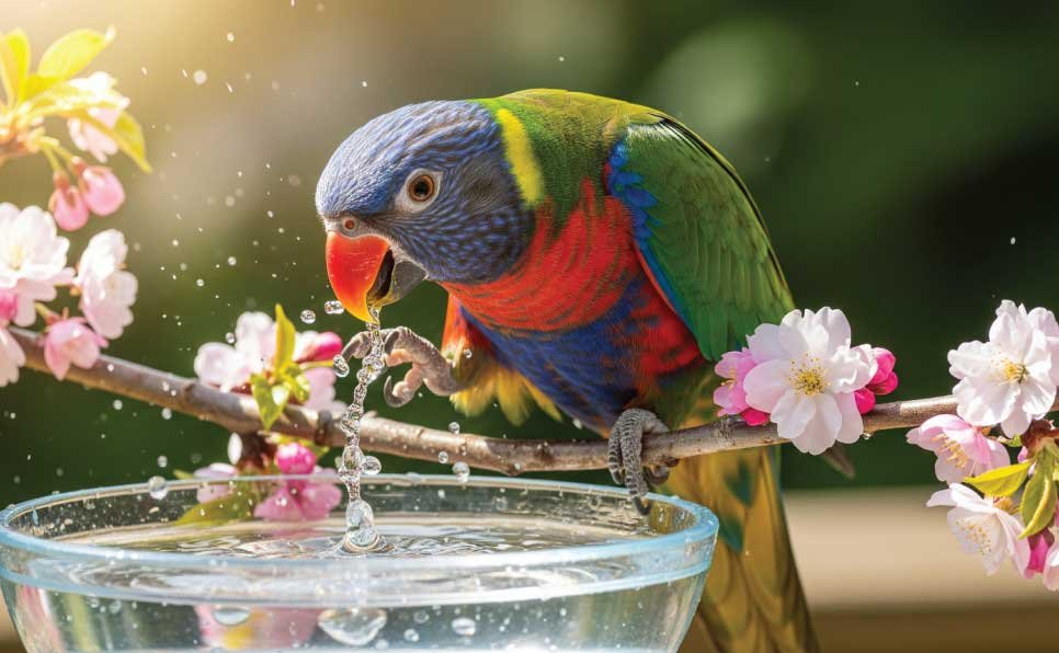 Spring-Summer-Seasonal-Parrot-Setup
