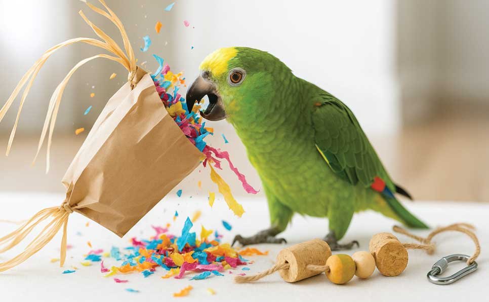 Treat-Stuffed-Piñata-Parrot-DIY-Toy