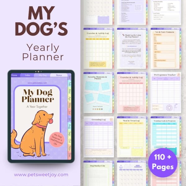 My-dog-planner-pages