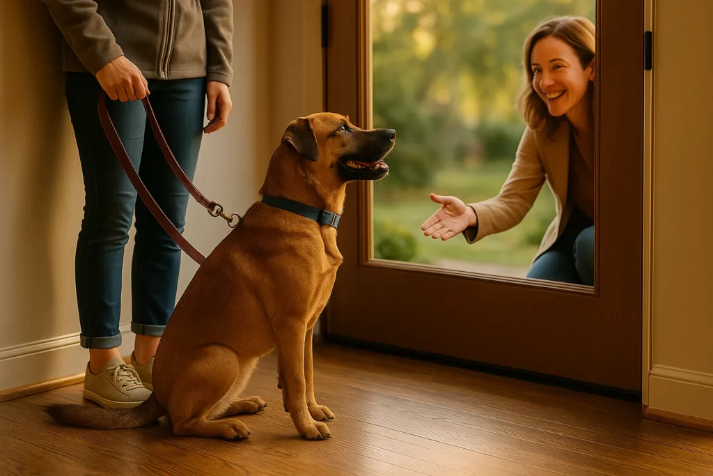 Calm Greeting Example
