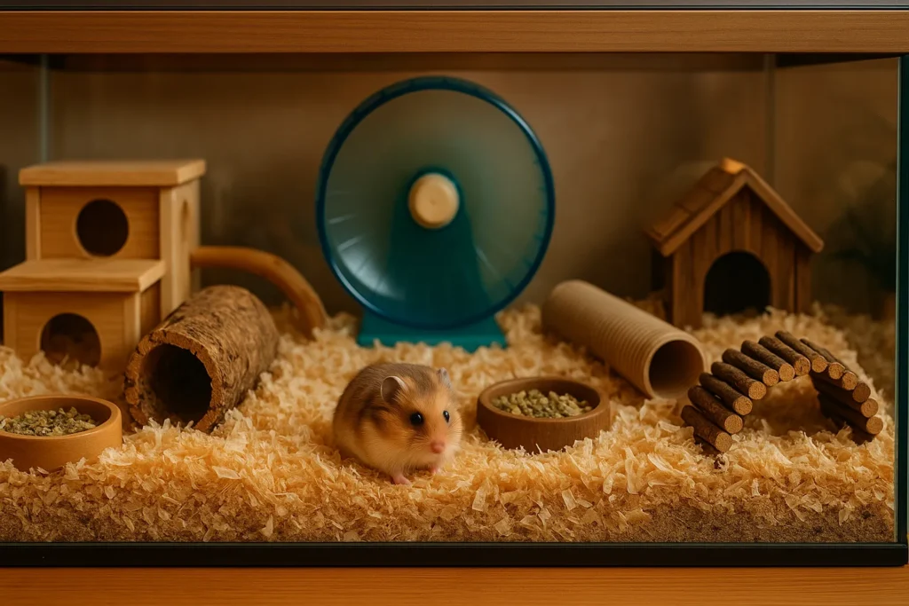 Hamster Cage in Your Home