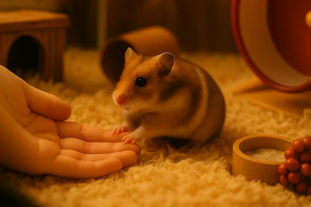 Bonding With Your Hamster