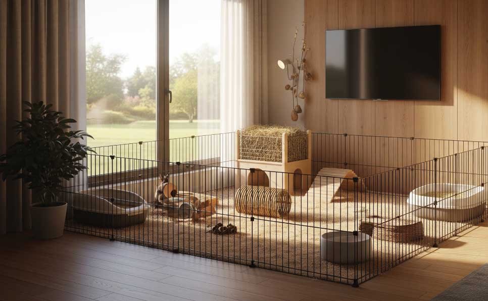 Rabbit-friendly-setup