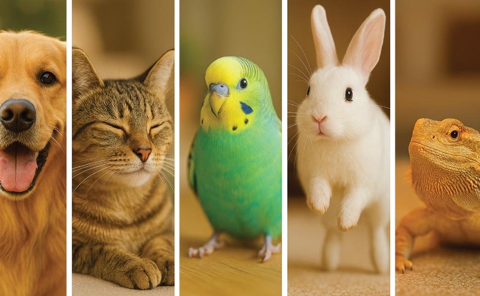 Collage of Pet-Happiness