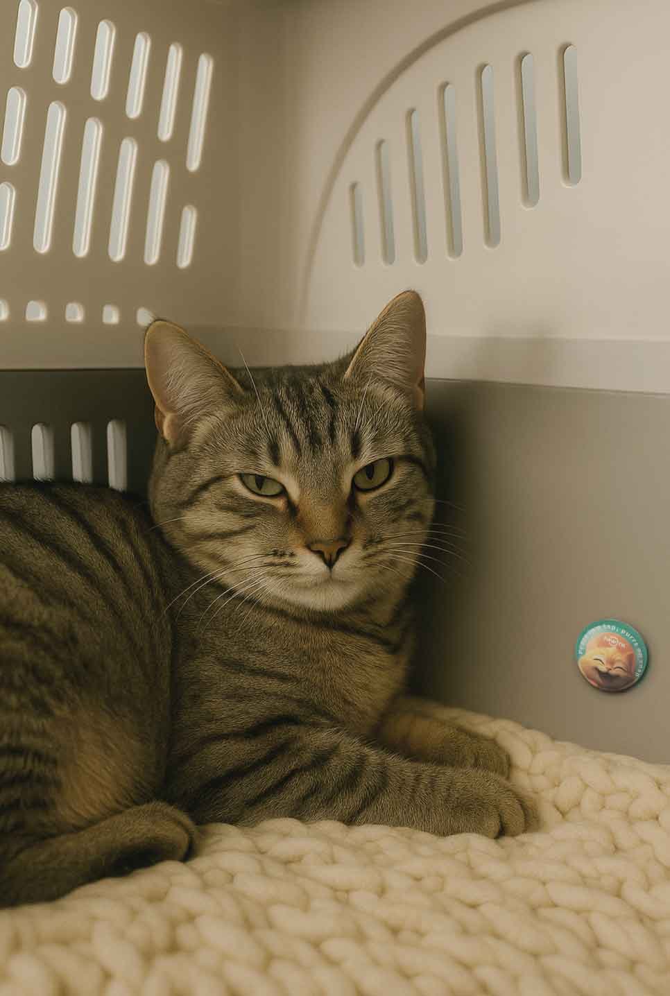 View of Cat Stress Relief: How to Keep Your Cat Calm at Home and During Travel ...