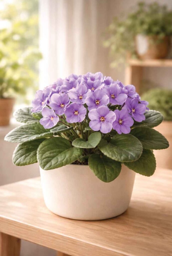 African-Violet-(Saintpaulia)