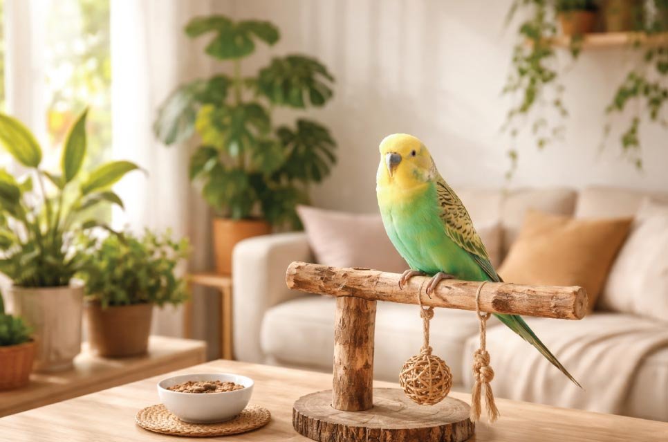 Bird-safe-houseplants-in-a-cozy-home