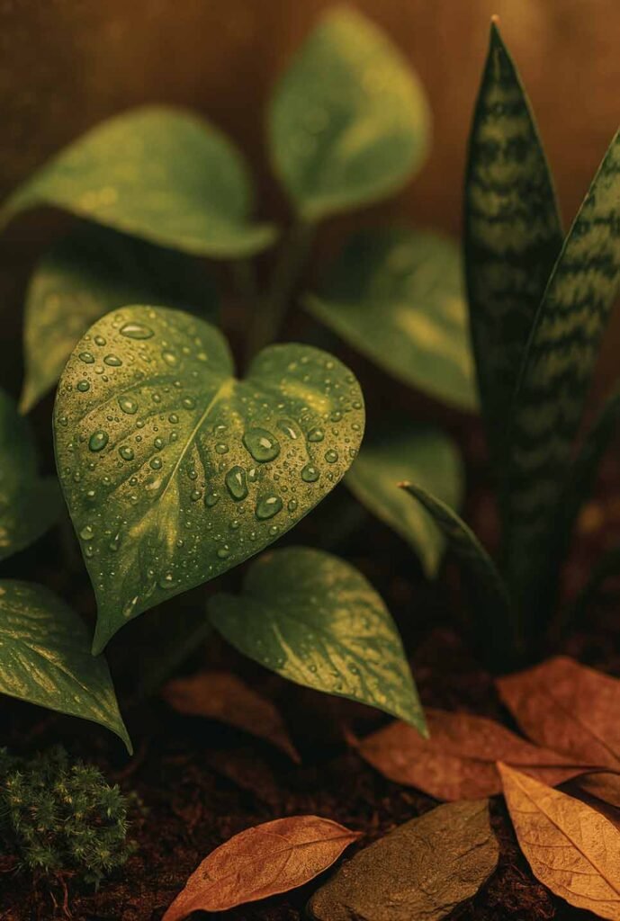 Tropical Plants Close-Up