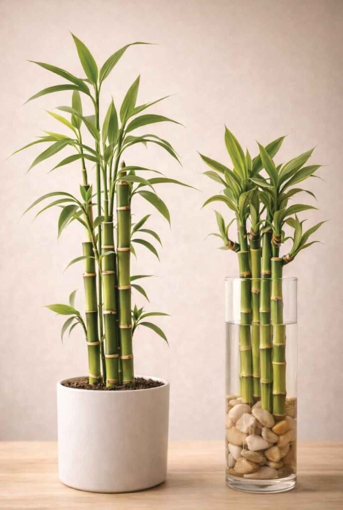 True bamboo compared to toxic lucky bamboo for pet birds