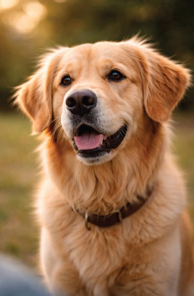 Attentive dog listening to owner's voice showing canine auditory memory and recognition