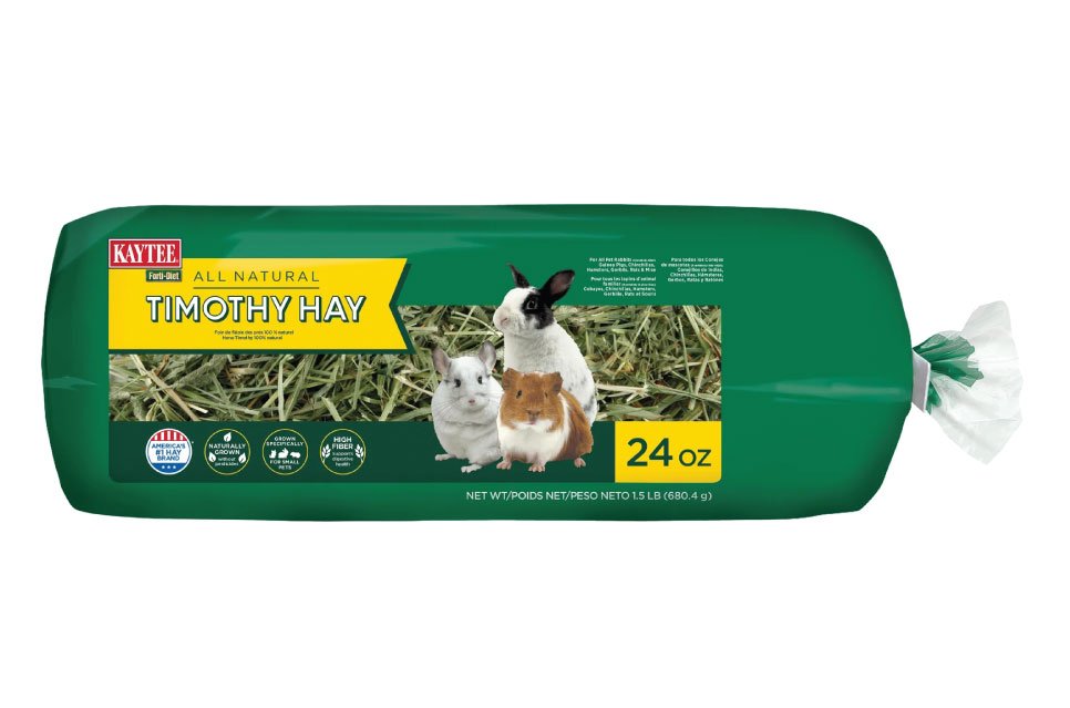 Kaytee timothy hay is hand selected to ensure the long fiber strands and proper leaf to stem ratio to support digestive health. Kaytee timothy hay is grown in the ideal ecological location for moisture and climate control and is then stored in a protected environment to ensure the quality and superior nutritional value are maintained.